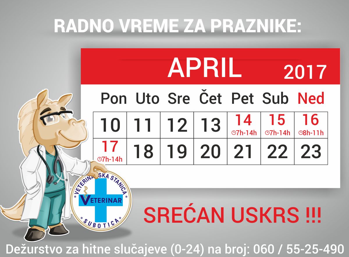 Radno vreme tokom Uskršnjih praznika