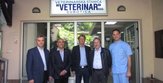 Poseta predstavnika Svetske veterinarske asocijacije i Evropske federacije veterinara klinici "Veterinar"